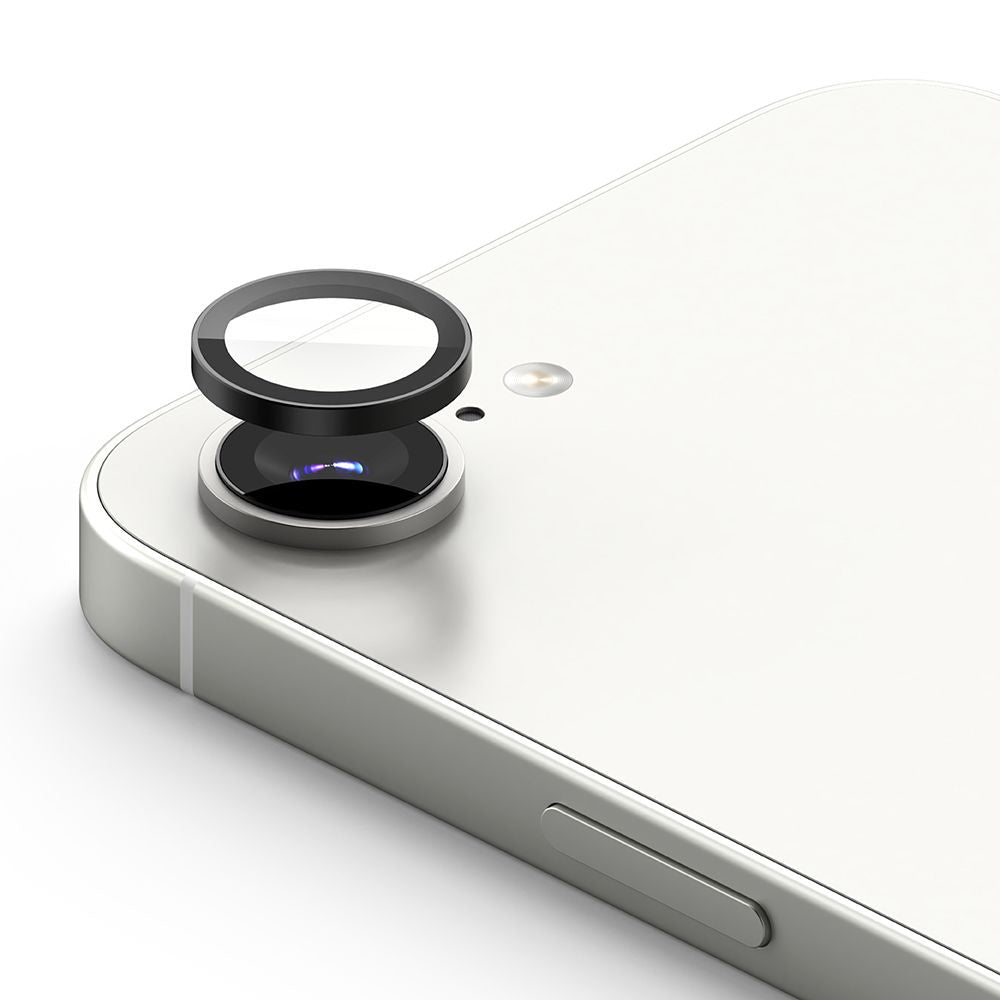 Pellicola Protettiva Posteriore Ringke per Apple iPhone 17e / 16e, Vetro Temperato, Set 2 pezzi, Nera