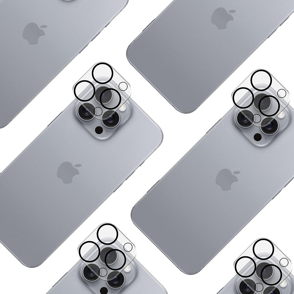 Pellicola protettiva per fotocamera posteriore 3MK Protection Pro per Apple iPhone 12, vetro temperato, nero