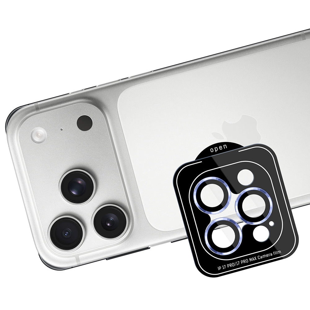 Pellicola protettiva per fotocamera posteriore 3MK Protection Pro per Apple iPhone 18 Pro / 18 Pro Max, vetro temperato, blu