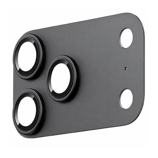 Pellicola protettiva per fotocamera posteriore Blueo Integrated Metal per Apple iPhone 18 Pro Max, vetro temperato, nera
