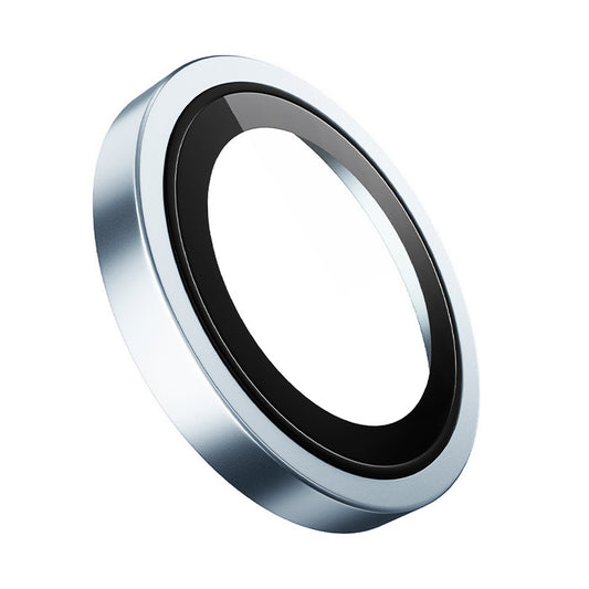 Pellicola Protettiva Posteriore Blueo Metal Frame per Apple iPhone 17, Vetro Temperato, Blu