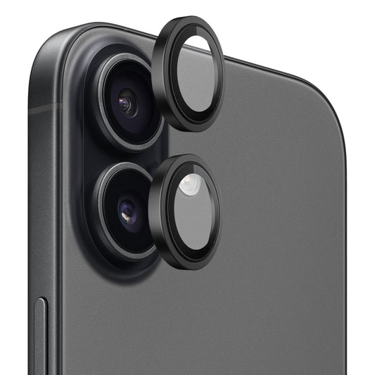 Pellicola Protettiva Posteriore Blueo Metal Frame per Apple iPhone 17, Vetro Temperato, Nero