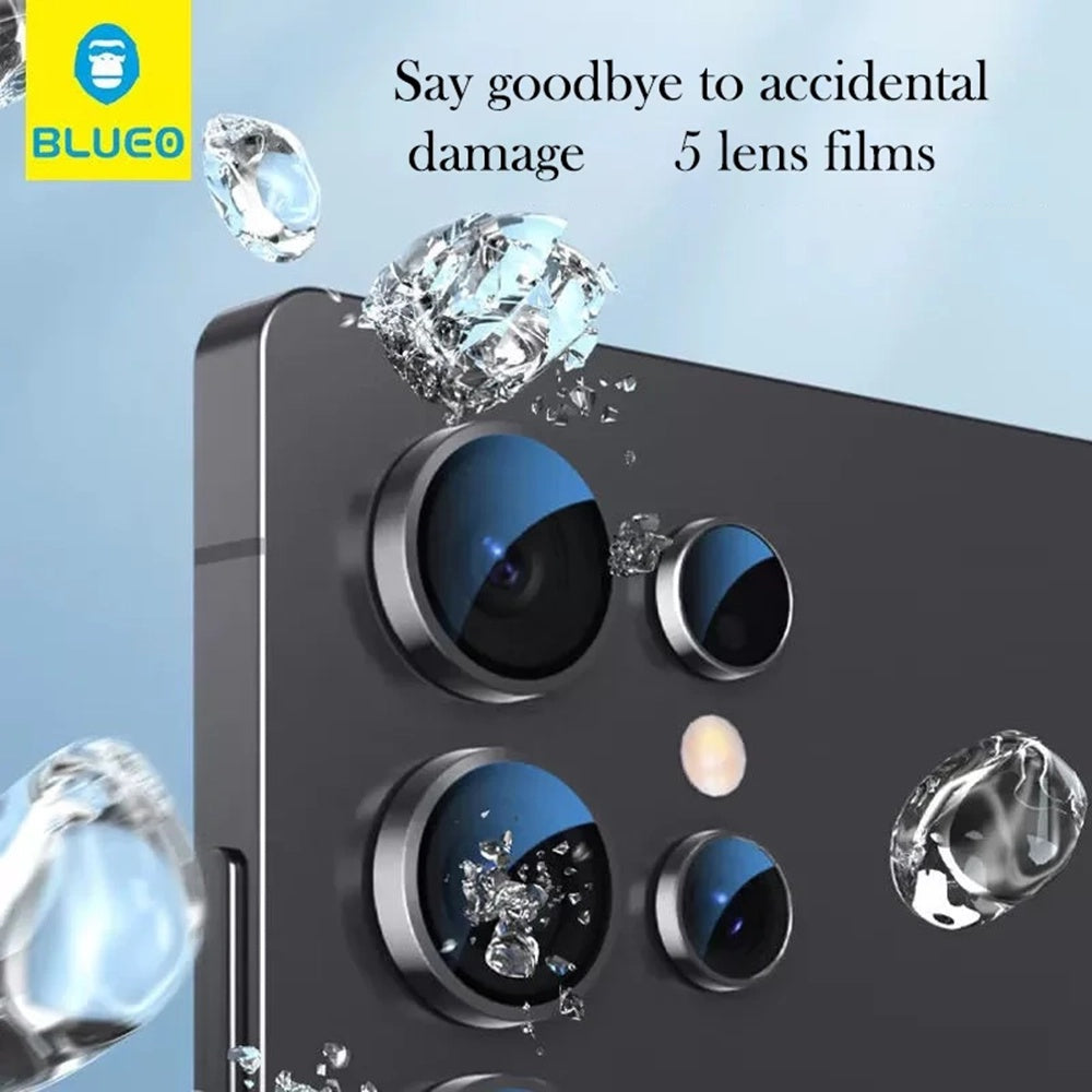 Pellicola protettiva per fotocamera posteriore Blueo per Samsung Galaxy Z Fold8 F971, vetro temperato, argento