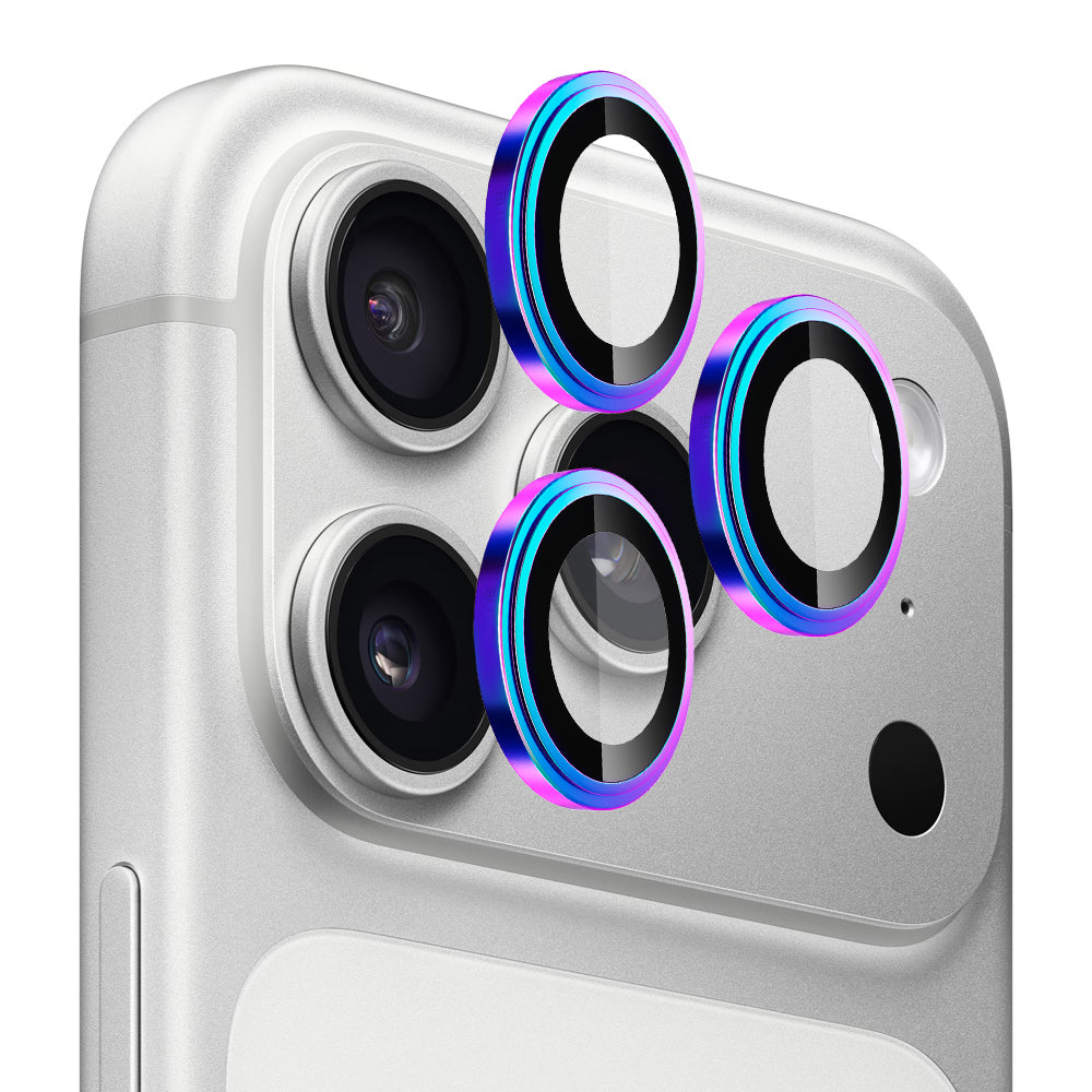 Pellicola Protettiva Posteriore Blueo Sapphire Crystal per Apple iPhone 17 Pro Max / 17 Pro, Vetro Temperato, Multicolore