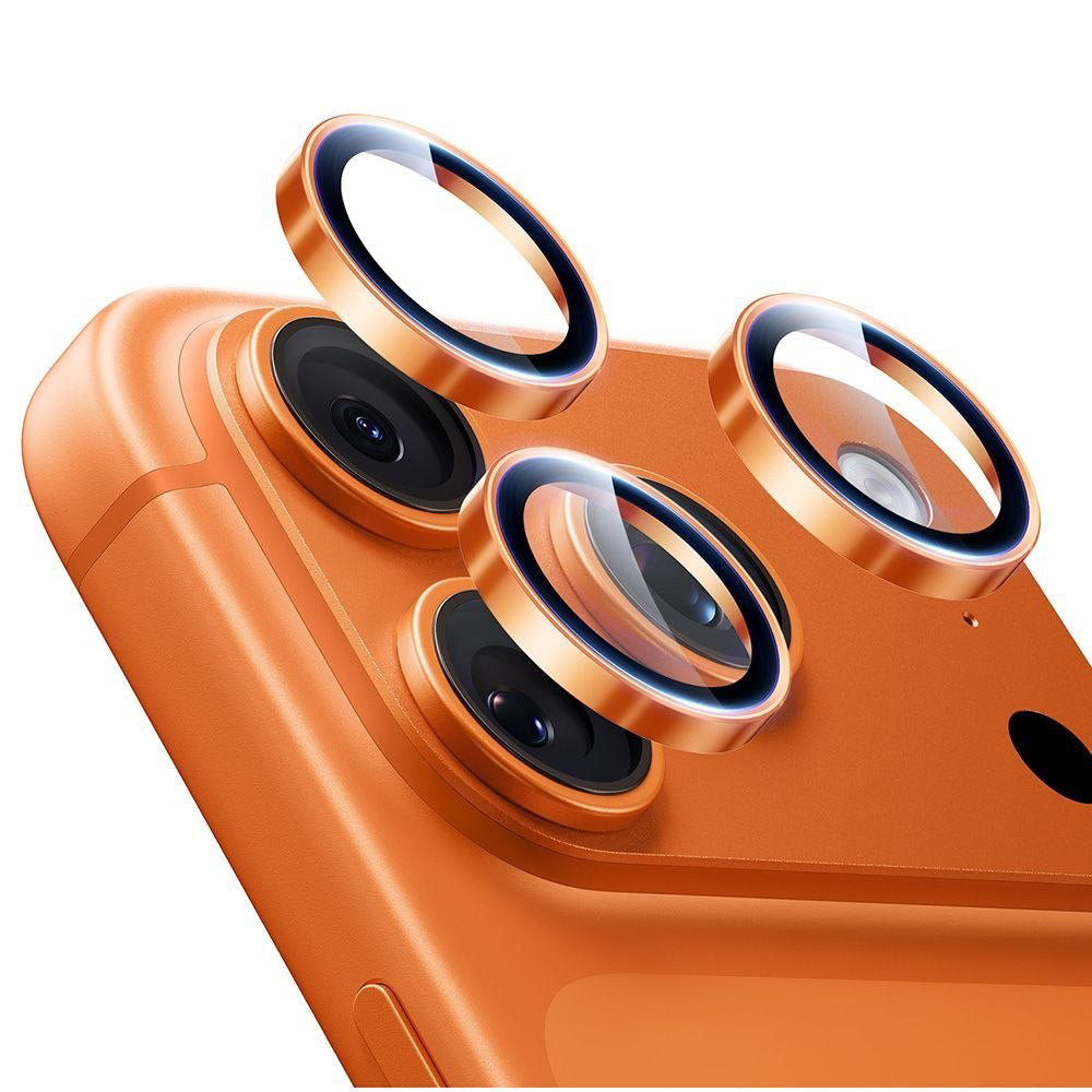 Pellicola Protettiva Posteriore ESR Armorite per Apple iPhone 14 Pro, Vetro Temperato, Arancione