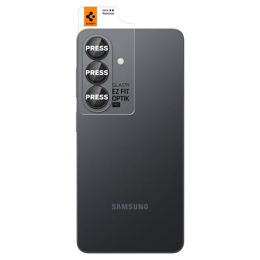 Pellicola Protettiva Posteriore Spigen GlastR EZ FIT Optik Pro HD per Samsung Galaxy S26 Plus S947, Vetro Temperato, Set 2 pezzi, Nera