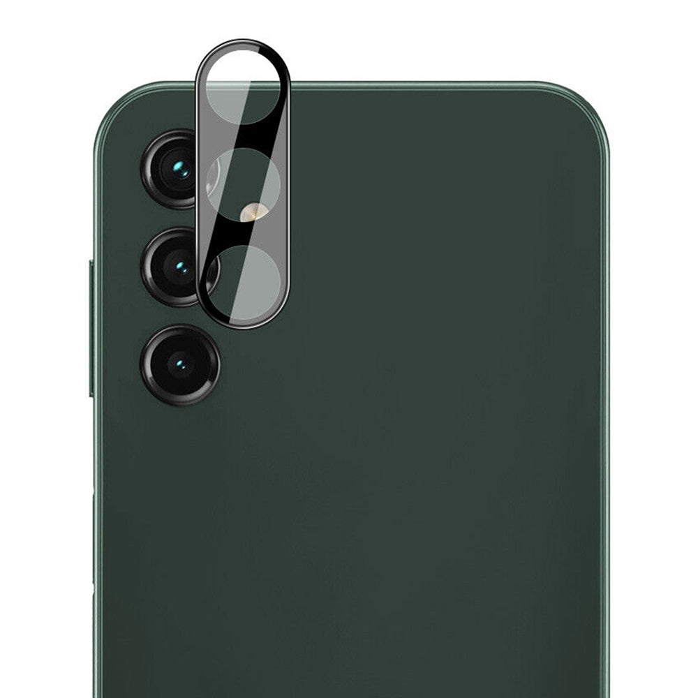 Pellicola protettiva per fotocamera posteriore Techsuit per Samsung Galaxy A54 A546, vetro temperato, nero
