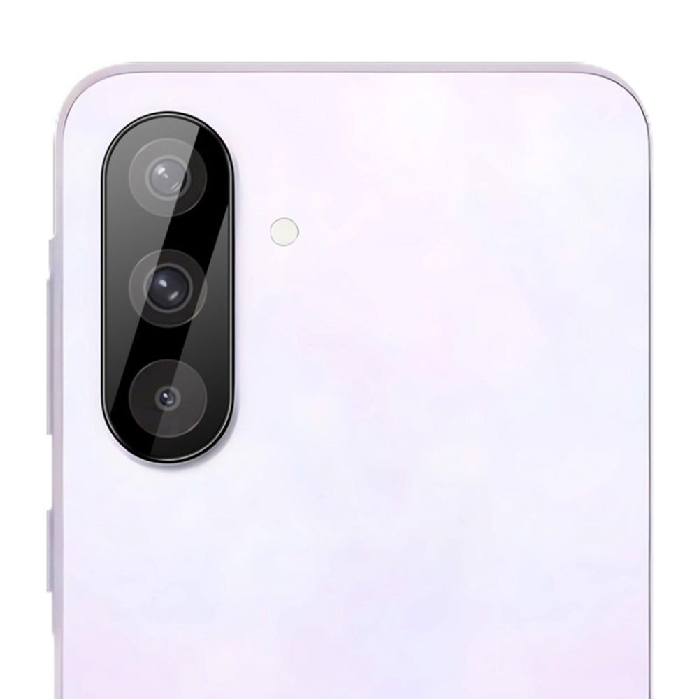 Pellicola protettiva per fotocamera posteriore Techsuit per Samsung Galaxy A56 A566, vetro temperato, nero