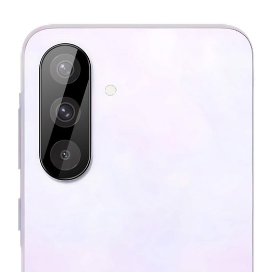 Pellicola protettiva per fotocamera posteriore Techsuit per Samsung Galaxy A56 A566, vetro temperato, nero