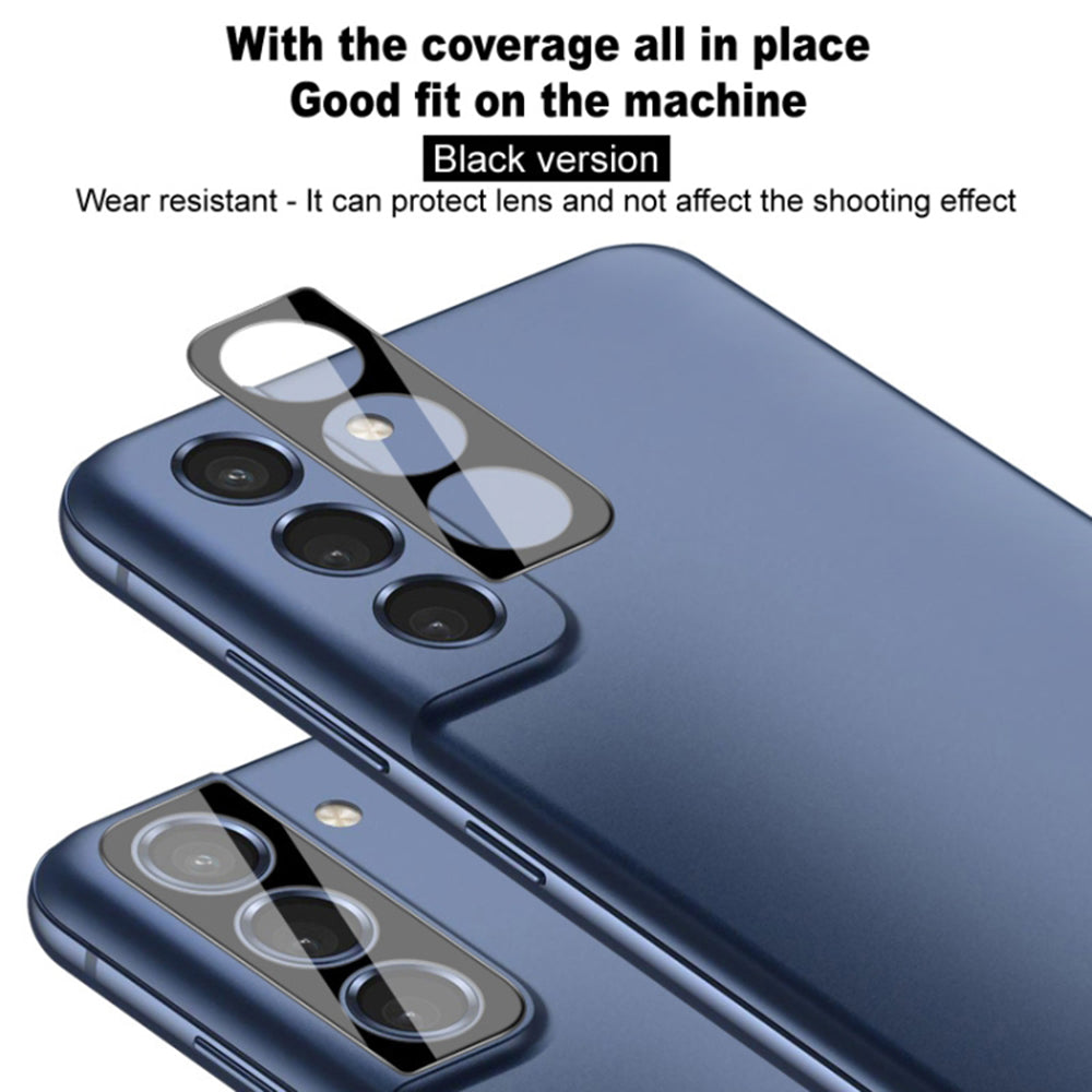 Pellicola protettiva per fotocamera posteriore Techsuit per Samsung Galaxy A56 A566, vetro temperato, nero