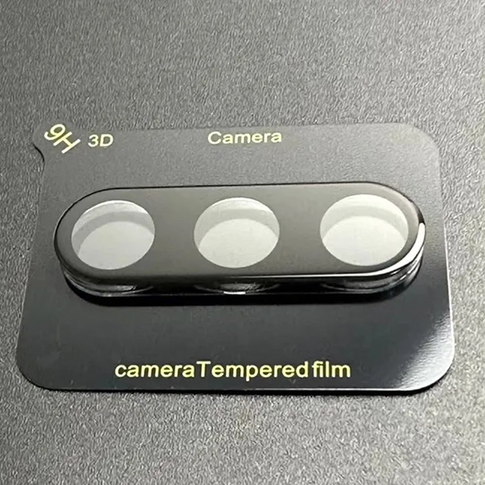 Pellicola protettiva per fotocamera posteriore Techsuit per Samsung Galaxy S24+ S926, vetro temperato, nero