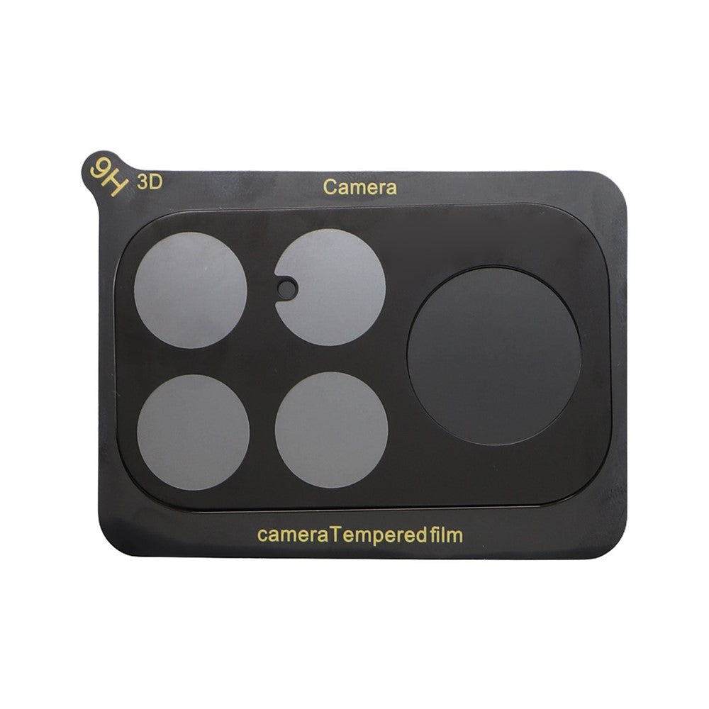 Pellicola protettiva per fotocamera posteriore Techsuit per Xiaomi Poco F9 Ultra, vetro temperato, nera