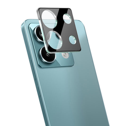 Pellicola protettiva per fotocamera posteriore Techsuit per Xiaomi Redmi Note 13 5G, vetro temperato, nero