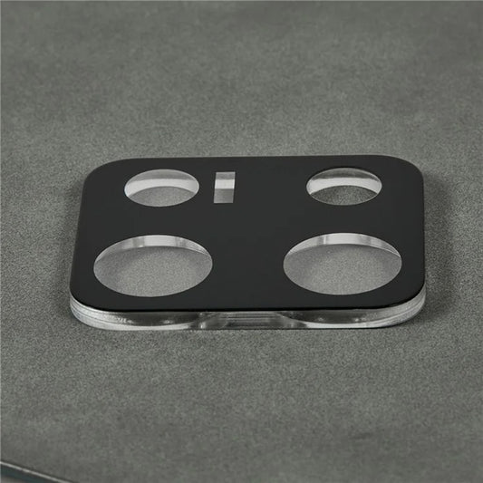 Pellicola protettiva per fotocamera posteriore Techsuit per Xiaomi Redmi Note 14S, vetro temperato, nero
