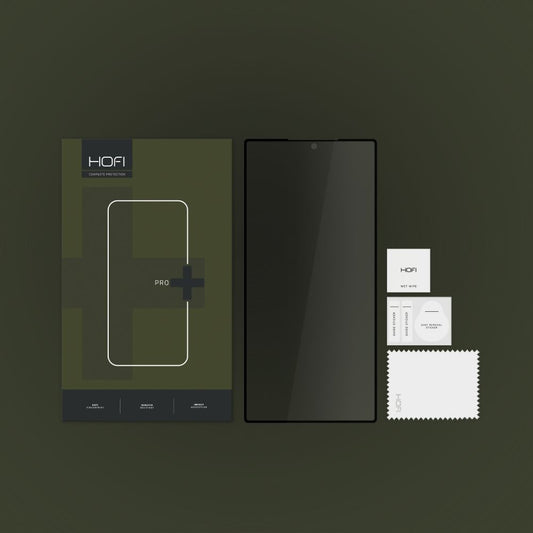Protezione dello schermo per la privacy HOFI PRO+ per Samsung Galaxy S24 Ultra S928, vetro protettivo, colla totale