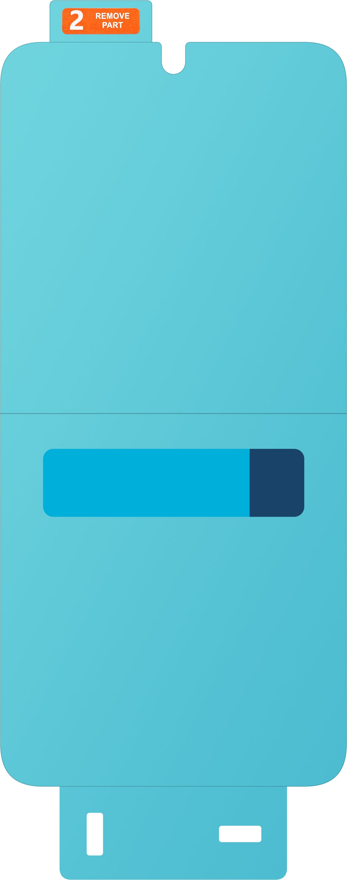 Pellicola protettiva Schermo Anti-riflesso per Samsung Galaxy S25 S931, Plastica, Set 2 pezzi EF-US931CTEGWW