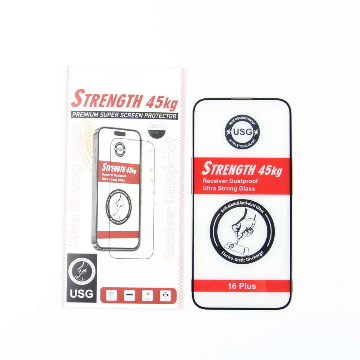 Pellicola protettiva per schermo OEM Ultra Strong 45KG per Samsung Galaxy A26 A266, Vetro temperato, Colla completa, 2.5D, Nera