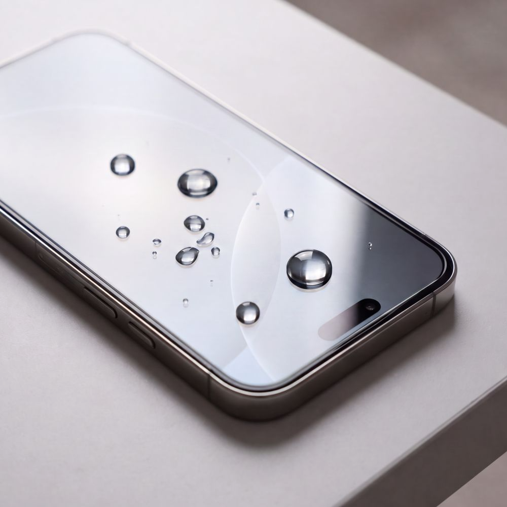 Pellicola protettiva per schermo Privacy Tech-Protect OneTouch per Apple iPhone 18 Pro, Vetro temperato, Full Glue, Set 2 pezzi