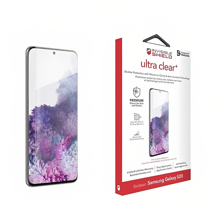 Pellicola protettiva Zagg Ultra Clear+ per Samsung Galaxy S20 G980, plastica 200204858