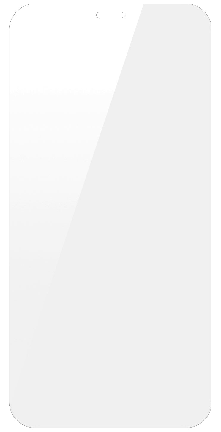 Protezione dello schermo BLUE Shield per Apple iPhone 12 / 12 Pro, vetro schermato, completamente incollato, compatibile con la custodia