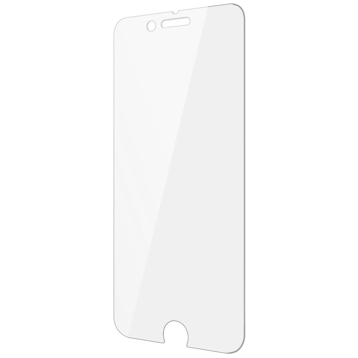 Protezione dello schermo BLUE Shield per Apple iPhone SE (2022) / SE (2020) / 8 / 7, vetro schermato, colla completa, compatibile con le custodie