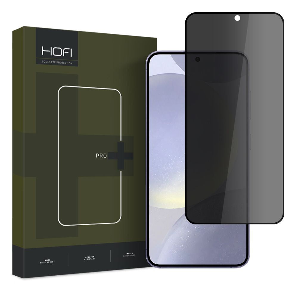 Pellicola Protettiva Schermo Privacy HOFI PRO+ per Samsung Galaxy S24 S921, Vetro Temperato, Full Glue