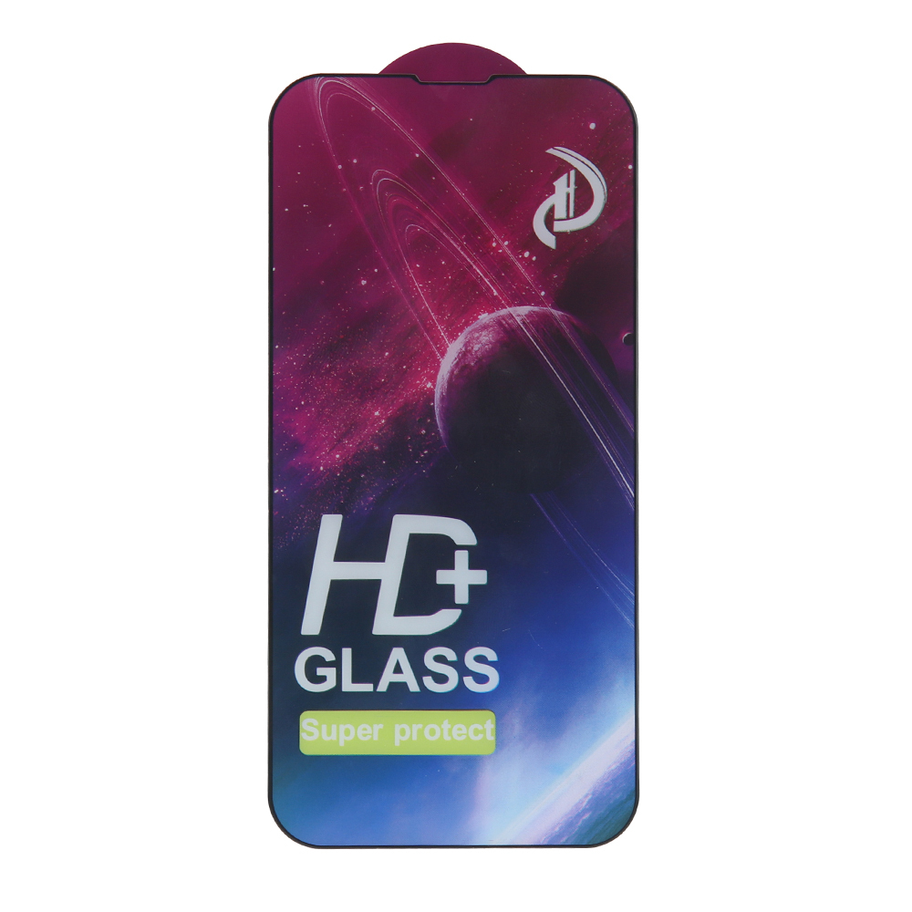 Pellicola protettiva per schermo OEM per Apple iPhone 17 Pro Max, Vetro temperato, Full Glue, Set 10 pezzi, 9D, Nero