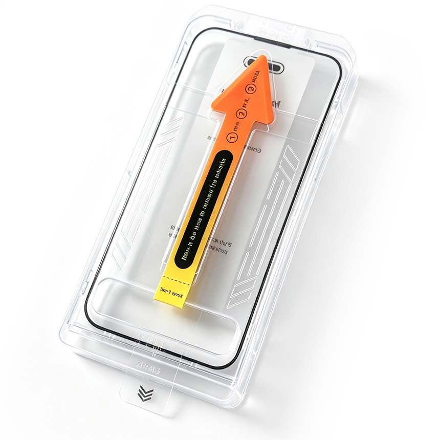 Pellicola protettiva per schermo OEM Dust Free Easy Fit per Samsung Galaxy S26 S942, Vetro temperato, Full Glue, Nera