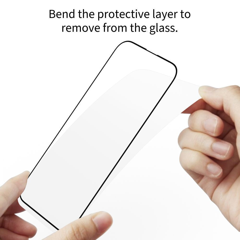 Pellicola protettiva schermo Tech-Protect FIT+ per Xiaomi Redmi Note 15 Pro 5G, Vetro Temperato, Full Glue, Set 2 pezzi, 2.5D, Nera