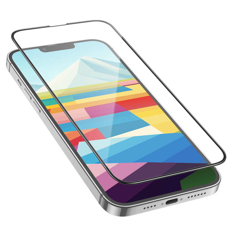 Pellicola Protettiva Schermo HOCO G16 per Apple iPhone 15 Plus, Vetro Temperato, Full Glue, 5D, Nera
