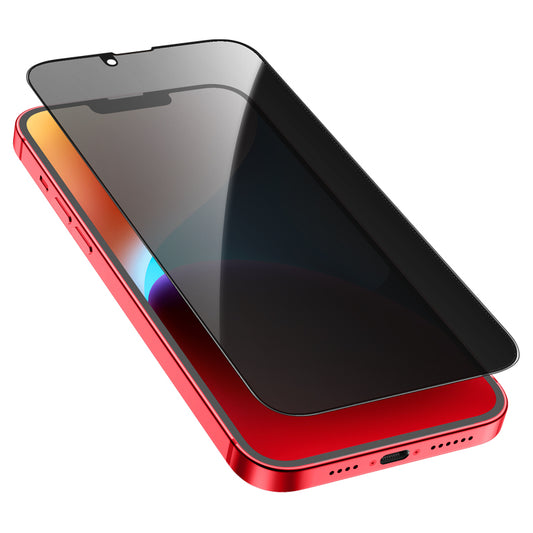 HOCO G15 Privacy Screen Protector for Apple iPhone 12 / 12 Pro, Tempered Glass, Full Glue, 5D
