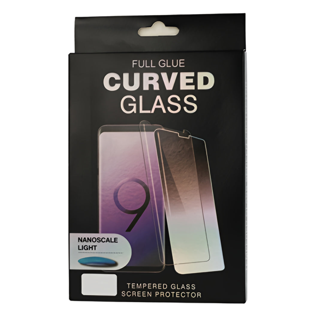 Pellicola protettiva per schermo OEM Liquid Glass per Samsung Galaxy S23 Ultra S918, Vetro temperato, Colla UV