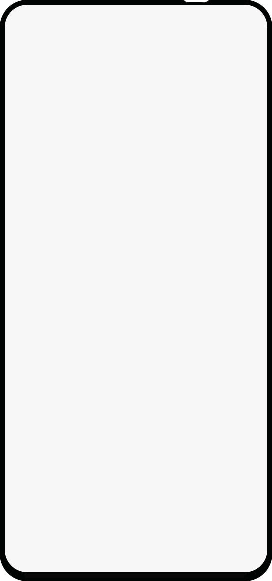 Protezione dello schermo BLUE Shield per Xiaomi Redmi Note 11S / Note 11, vetro schermato, colla completa, compatibile con la custodia, nero