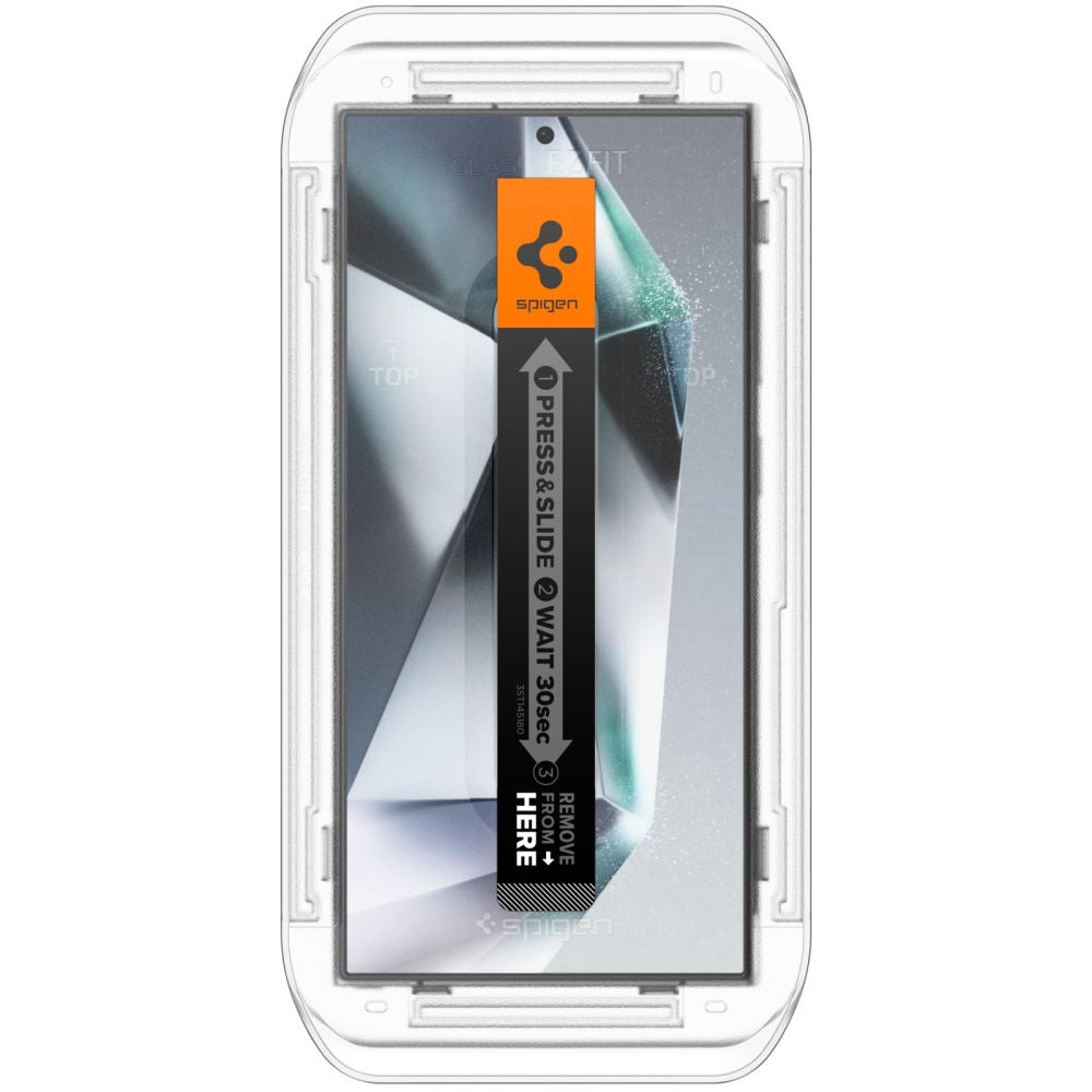 Spigen EZ FIT Privacy Screen Protector per Samsung Galaxy S24 Ultra S928, vetro protettivo, colla completa, set 2 pezzi