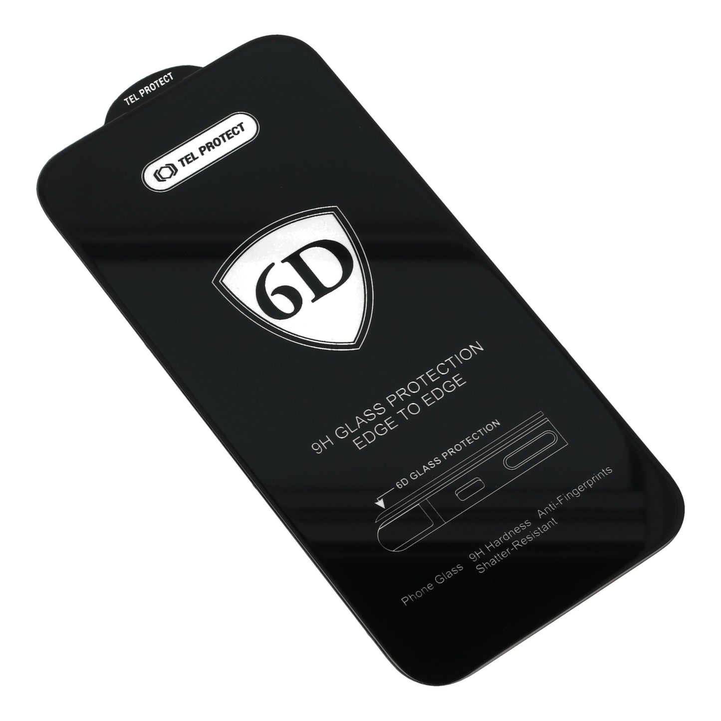 Pellicola protettiva per schermo OEM per Samsung Galaxy S26 Ultra S948, Vetro temperato, Full Glue, 6D, Nero