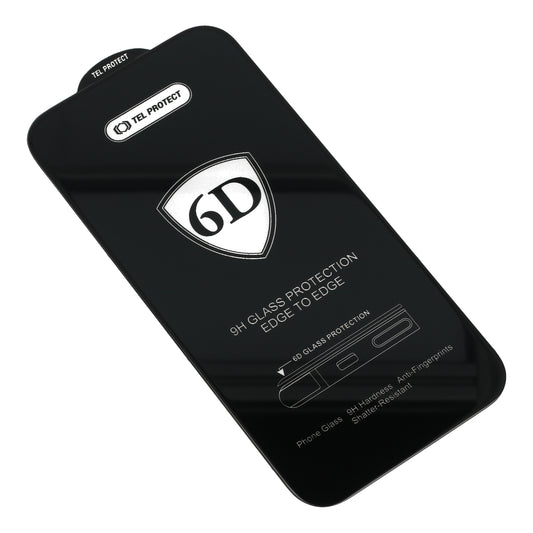 Pellicola protettiva per schermo OEM per Samsung Galaxy S26 Ultra S948, Vetro temperato, Full Glue, 6D, Nero