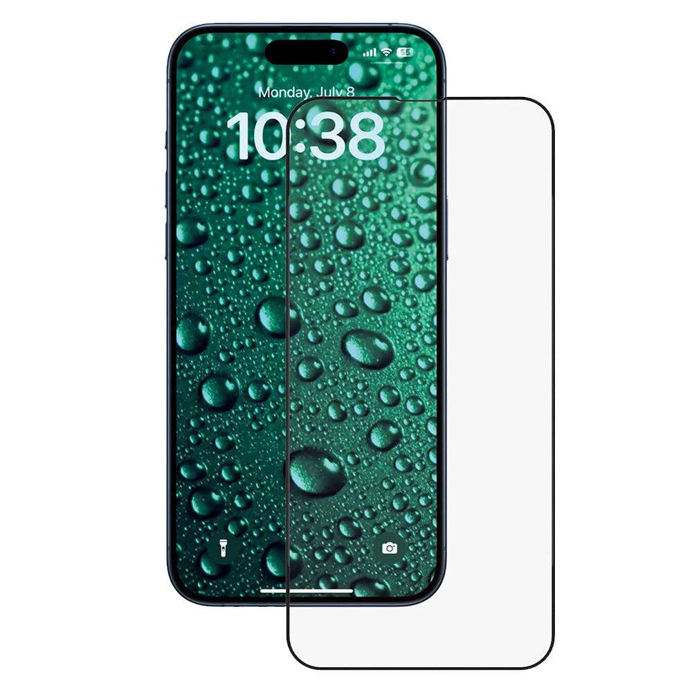 Pellicola Protettiva Schermo Anank 5X Rinforzata Invisibile per Apple iPhone 17 Air, Vetro Temperato, Full Glue, 3D, Nera