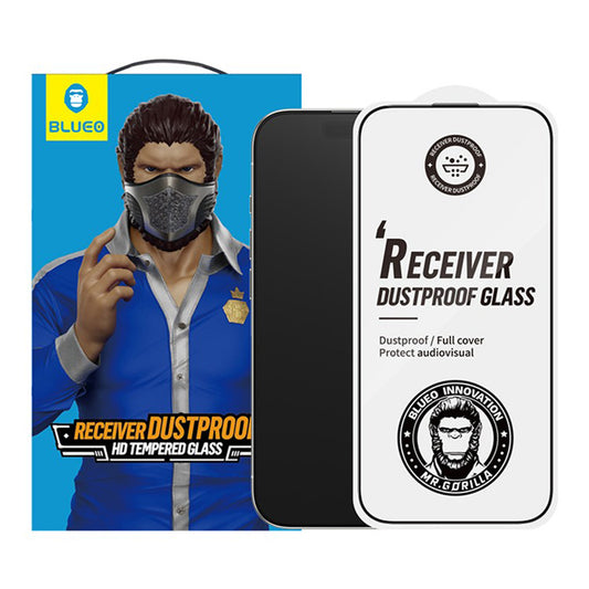 Pellicola Protettiva Schermo Blueo Anti-Dust HD Applicator Pro per Apple iPhone 17 Air, Vetro Temperato, Full Glue