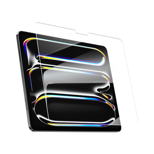 Pellicola protettiva per schermo Blueo Anti-Riflesso HD Applicator Pro per Apple iPad Pro 13 (2024), Vetro Temperato, Colla Totale