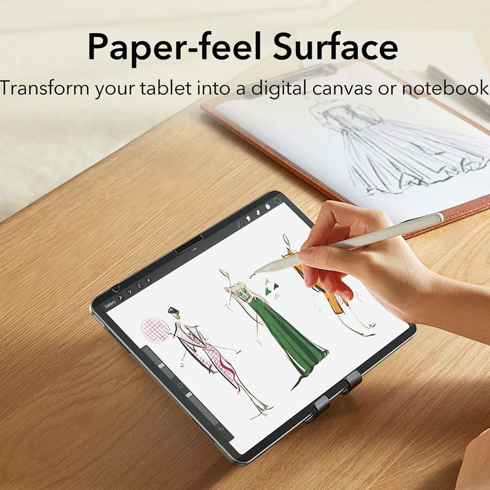Pellicola protettiva Ecran ESR Paper Feel Magnetic per Apple iPad (2025) / (2022), Plastica