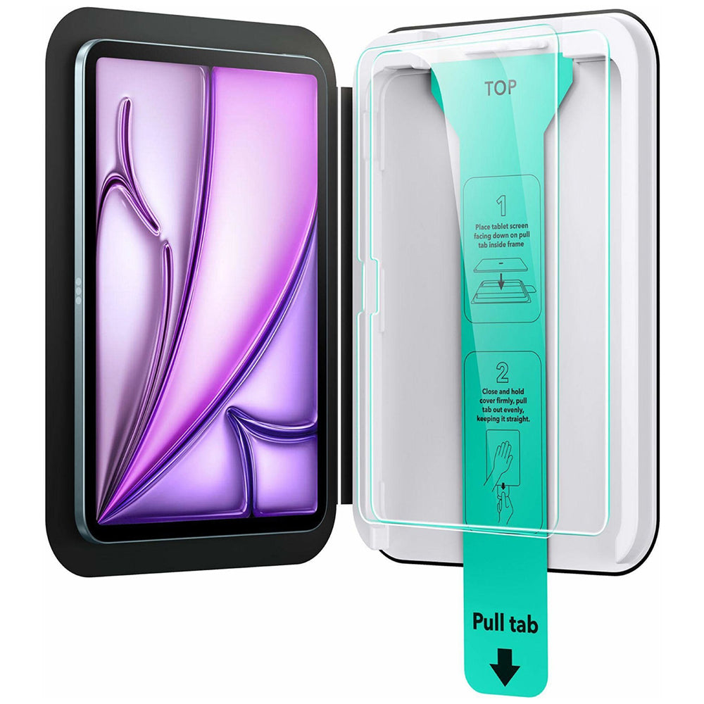 Pellicola protettiva per schermo ESR UltraFit per Apple iPad Air 13 (2026) / Pro 13 (2025), Vetro temperato, Full Glue, Set da 2 pezzi