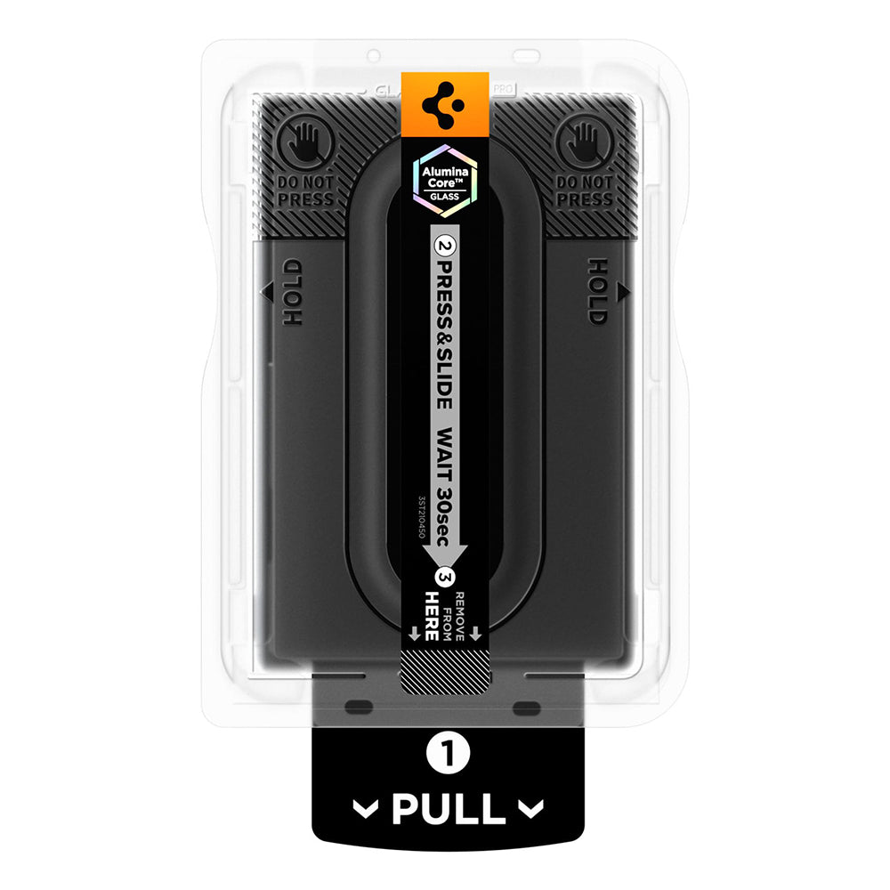 Pellicola protettiva per schermo esterno Spigen GlastR EZ FIT Pro HD per Samsung Galaxy Z Fold8 F971, Vetro temperato, Full Glue AGL11942