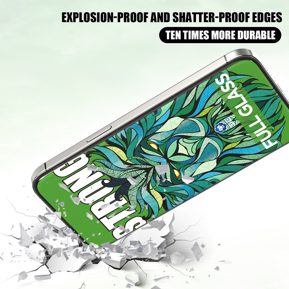 Pellicola Protettiva Schermo Lito D+ Max Strong per Apple iPhone 17 Pro, Vetro Temperato, Full Glue, Nera