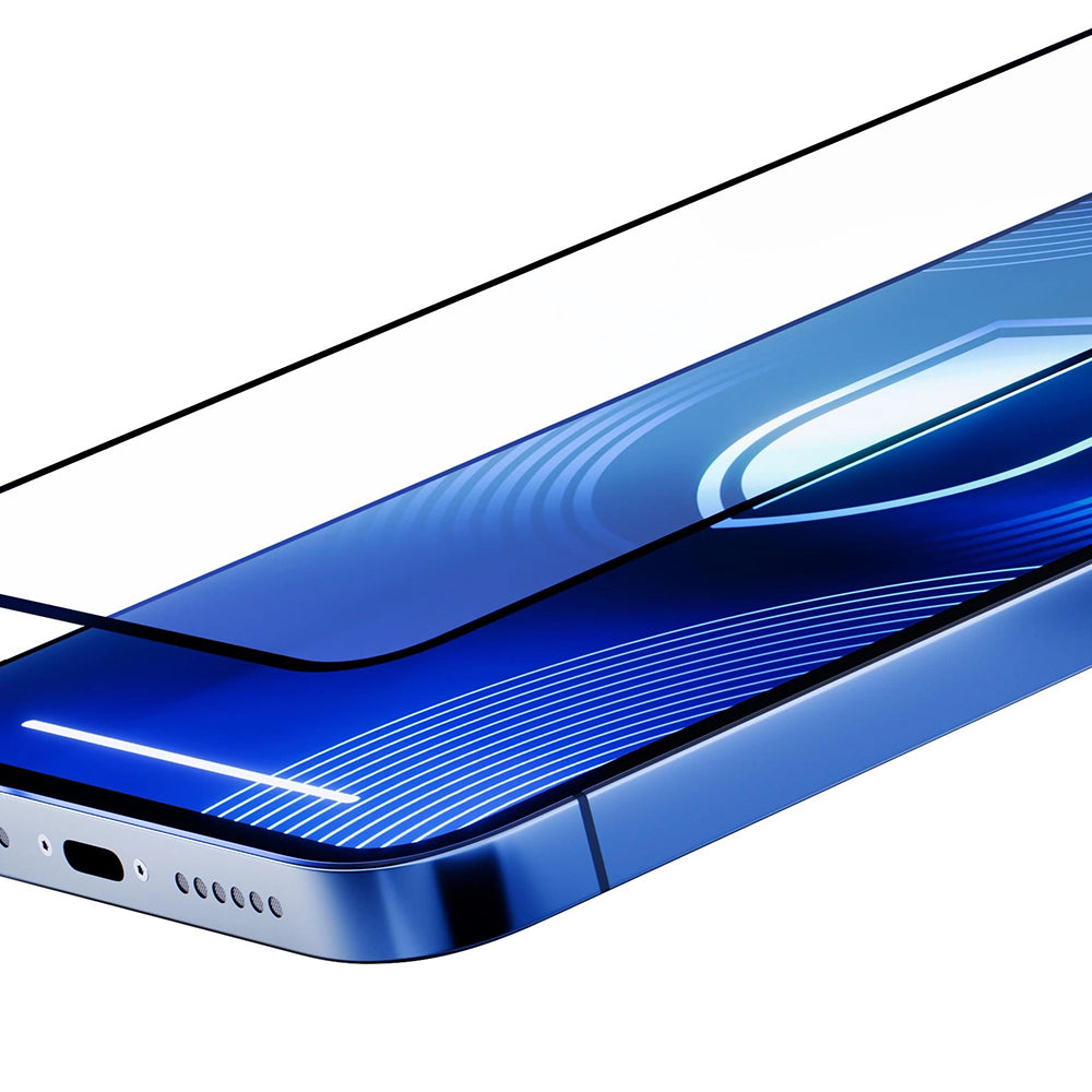 Pellicola Protettiva Schermo Matte 3MK Max per Samsung Galaxy S26 Plus S947, Vetro Temperato, Full Glue, Nera