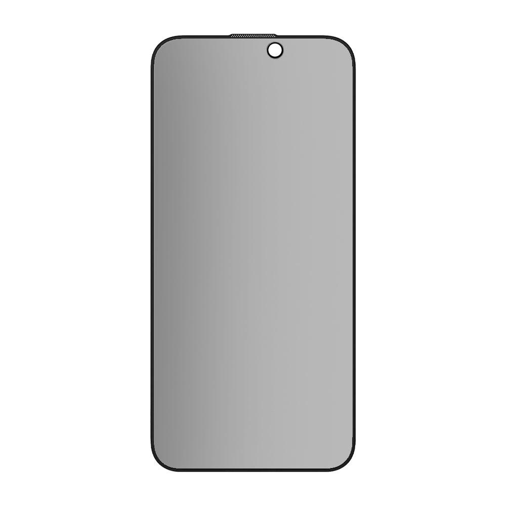 Pellicola protettiva per schermo Matte Privacy Blueo Anti-Peep per Apple iPhone 15 Pro Max, Vetro Temperato, Full Glue