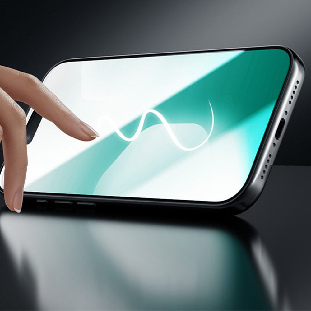 Pellicola protettiva per schermo Nillkin CP+ Pro con applicatore per Apple iPhone 18 Pro Max / 17 Pro Max, vetro temperato, adesivo completo, nero