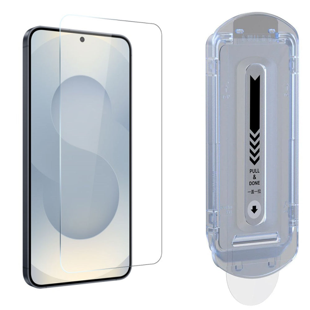 Pellicola protettiva per schermo Nillkin H+ Pro con applicatore per Samsung Galaxy S25 S931, vetro temperato, adesivo completo