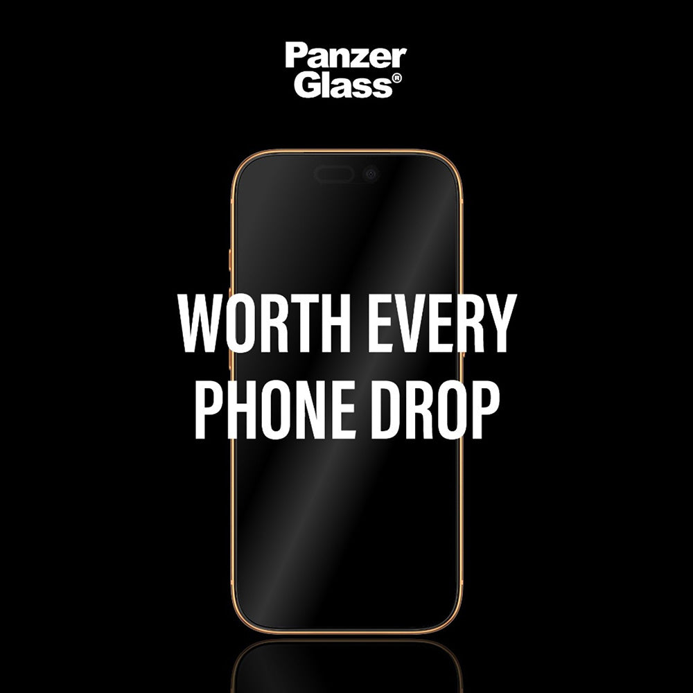 Pellicola protettiva Schermo PanzerGlass Ultra-Wide Fit Stealth Fastfit per Apple iPhone 17 Air, Vetro Temperato, Full Glue, Nera