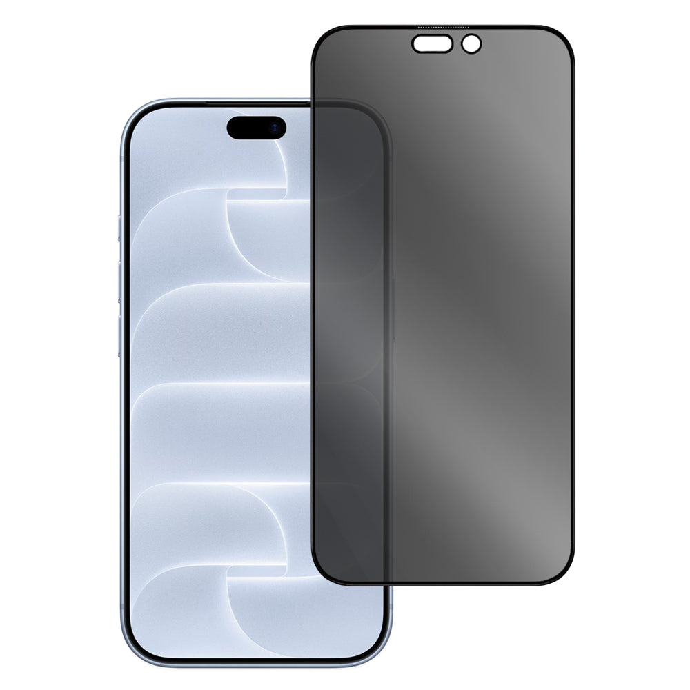 Pellicola protettiva Privacy Blueo Anti-Peep per schermo Apple iPhone 18 Pro, vetro temperato, adesivo integrale, set da 5 pezzi