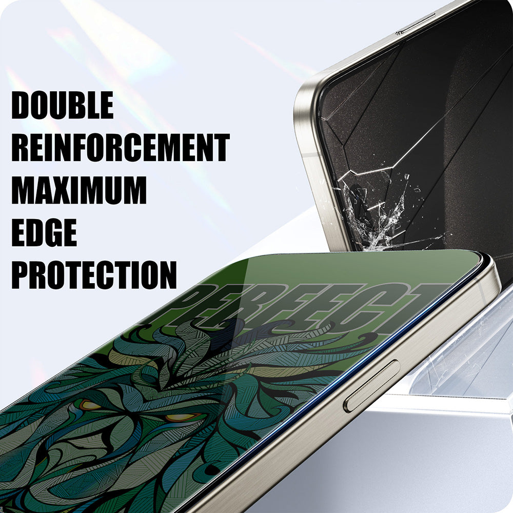 Pellicola Protettiva Schermo Privacy Lito D+ Max Strong per Apple iPhone 17 / 16 Pro, Vetro Temperato, Full Glue